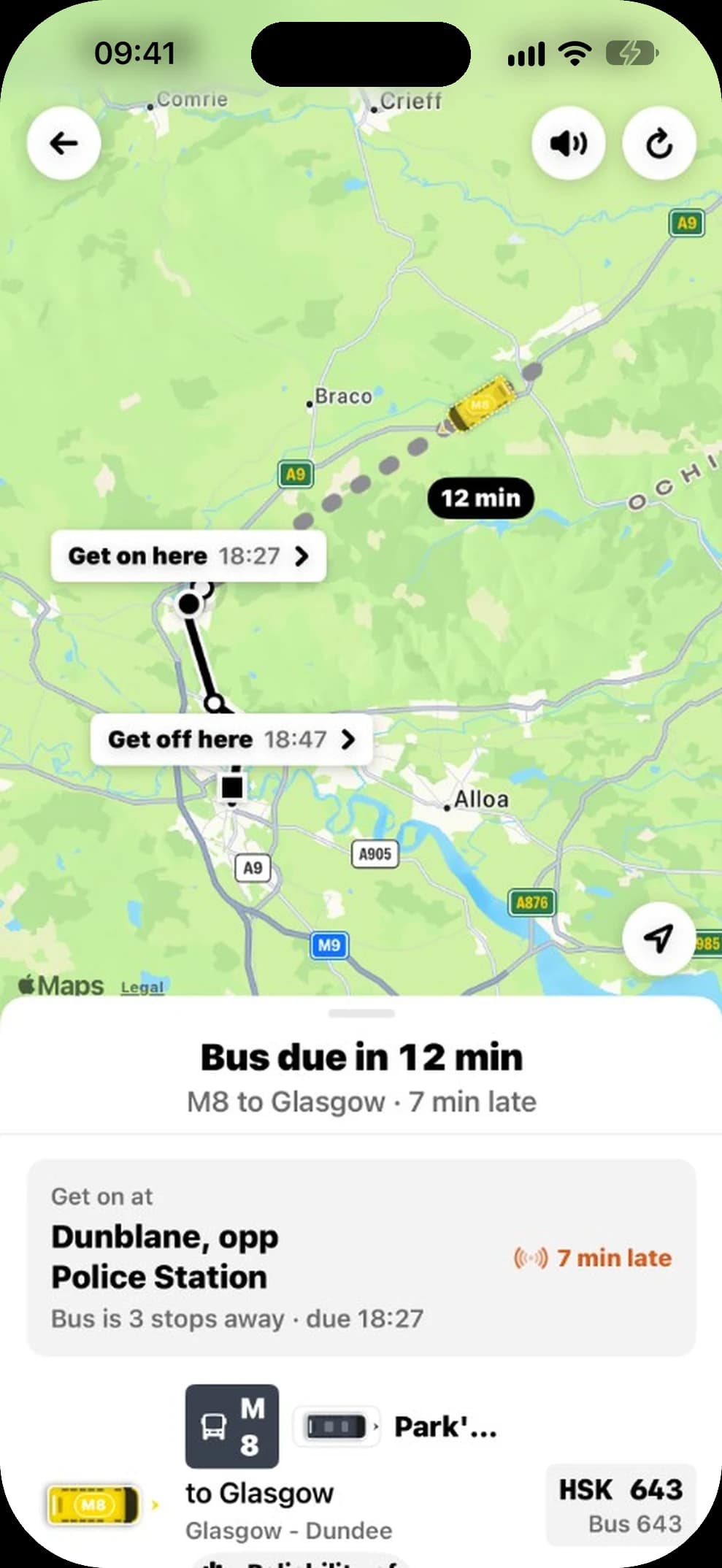 BusLine UK — live bus times and tracking